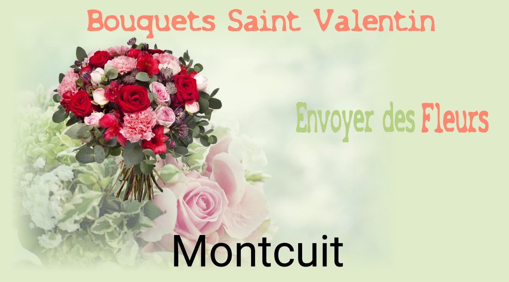 Roses de Saint-Valentin livrées à Montcuit
